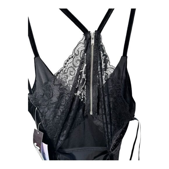 NWT Jump Apparel PG Ombré velvet sparkle mini dress size 7/8 black pink … - Picture 10 of 11